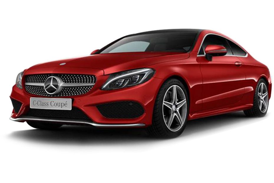 Mercedes-Benz C-Class Coupe Red Metallic Mercedes-Benz C-Class Coupe Red Metallic
