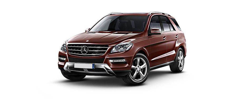 Mercedes-Benz M Class Cinnabarite Red Mercedes-Benz M Class Cinnabarite Red