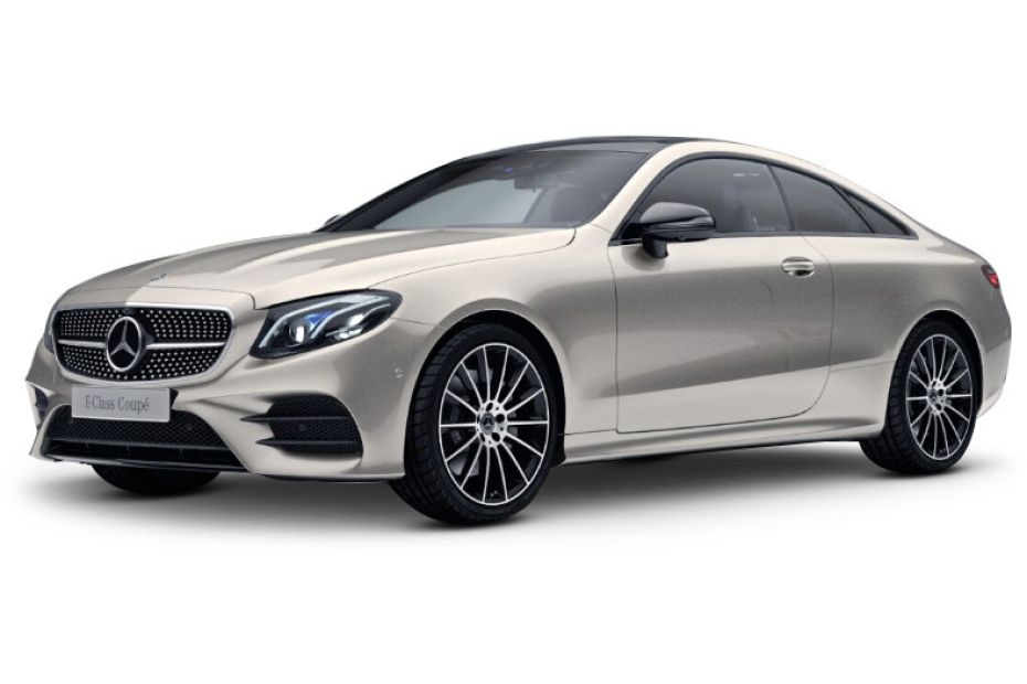 Mercedes-Benz E-Class Coupe Aragonite Silver Mercedes-Benz E-Class Coupe Aragonite Silver
