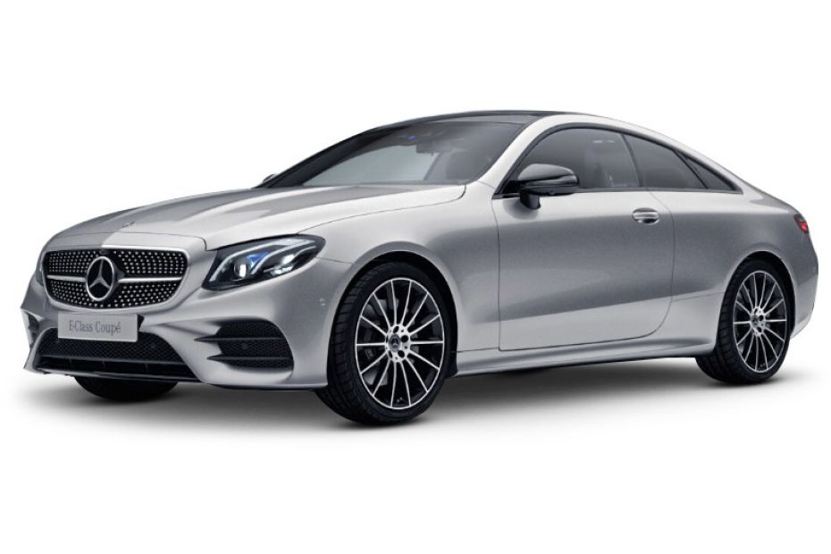 Mercedes-Benz E-Class Coupe Irdium Silver Mercedes-Benz E-Class Coupe Irdium Silver