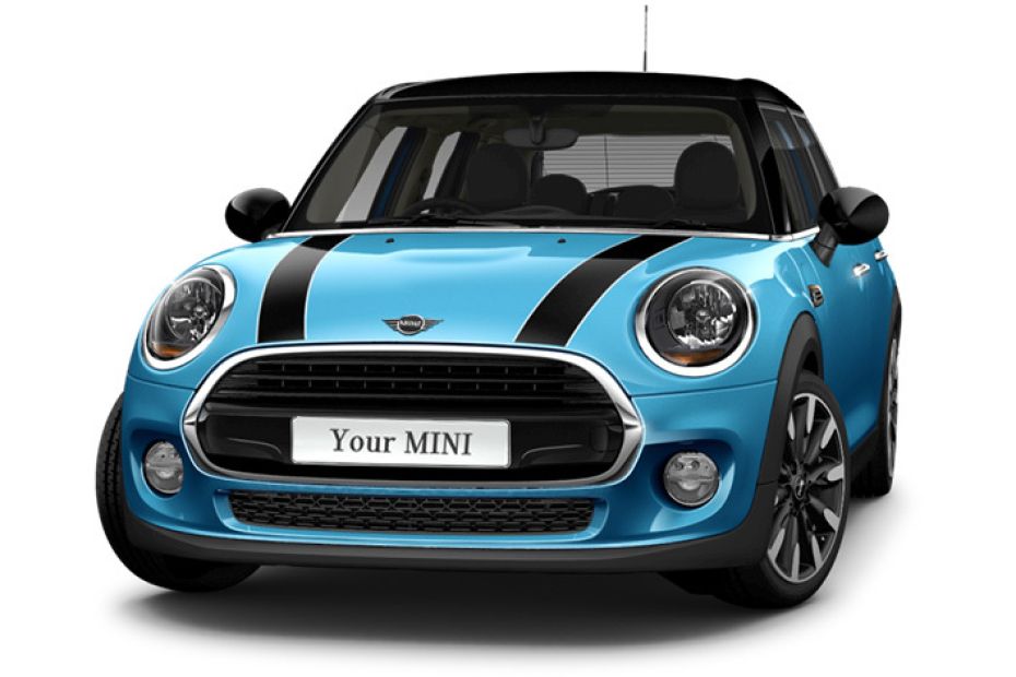 Mini 5 Door Electronic Blue Mini 5 Door Electronic Blue