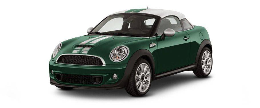 ميني Coupe أخضر سباق بريطاني معدني