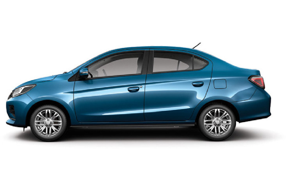 Mitsubishi Attrage Blue Mitsubishi Attrage Blue