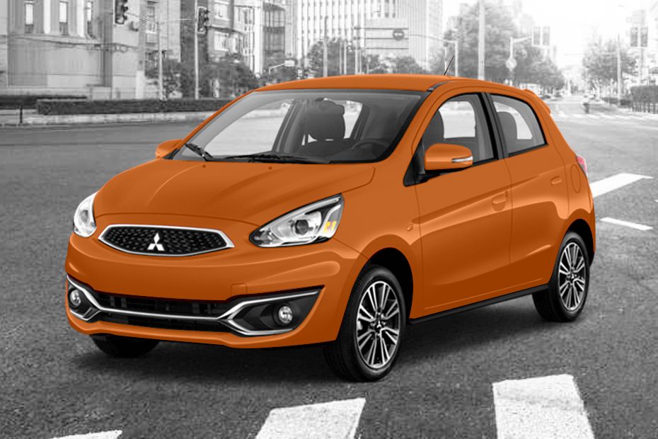 Mitsubishi Mirage Orange Metallic Mitsubishi Mirage Orange Metallic