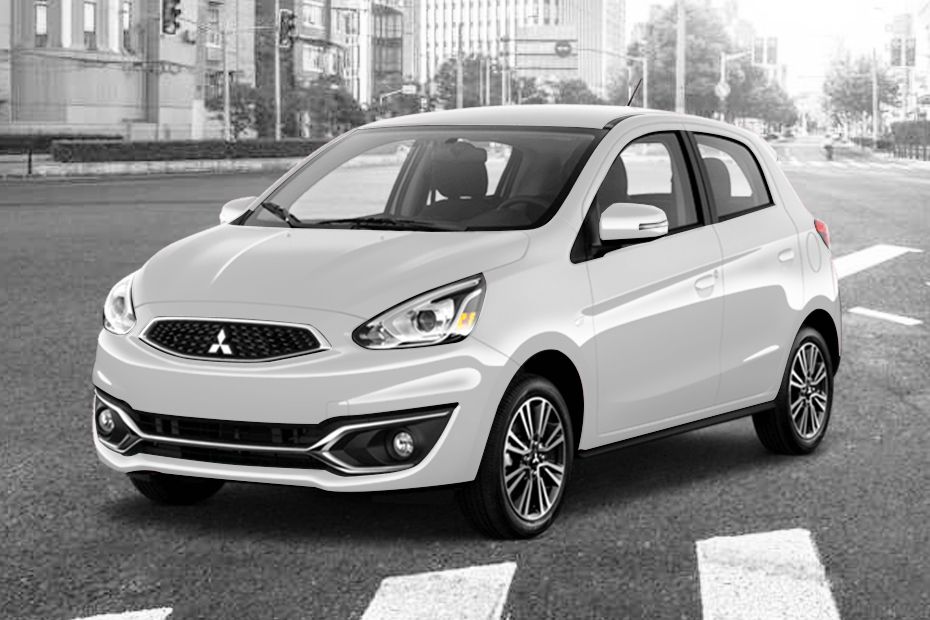 Mitsubishi Mirage White Pearl Mitsubishi Mirage White Pearl