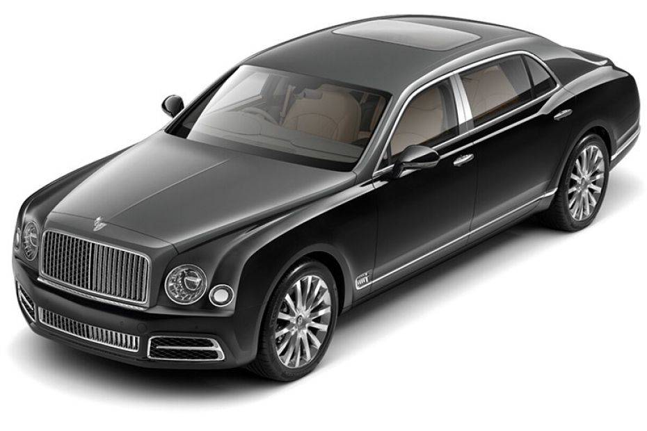 بنتلي Mulsanne فضة تنغستن