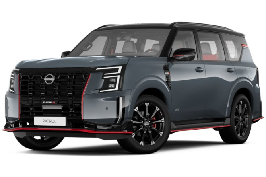 Nissan Patrol Nismo Stealth Gray with Super Black Roof Nissan Patrol Nismo Stealth Gray with Super Black Roof