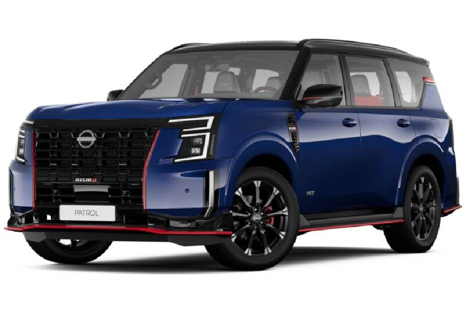 Nissan Patrol Nismo Grand Blue with Super Black Roof Nissan Patrol Nismo Grand Blue with Super Black Roof