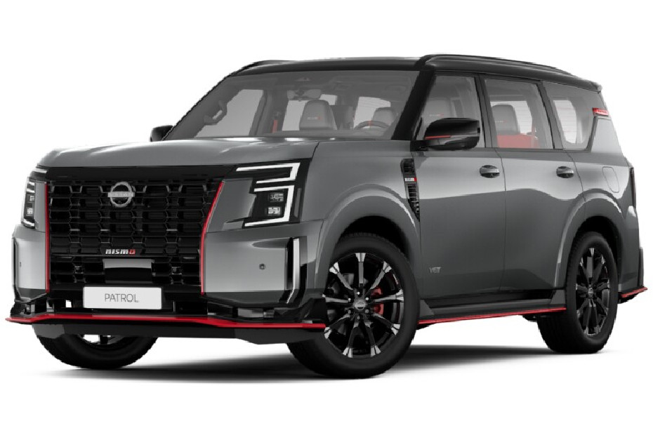Nissan Patrol Nismo Gray Metallic with Super Black Roof Nissan Patrol Nismo Gray Metallic with Super Black Roof