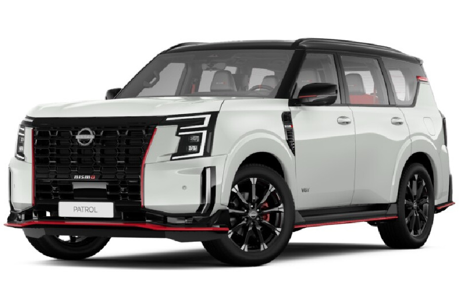 Nissan Patrol Nismo Radiant White with Super Black Roof Nissan Patrol Nismo Radiant White with Super Black Roof