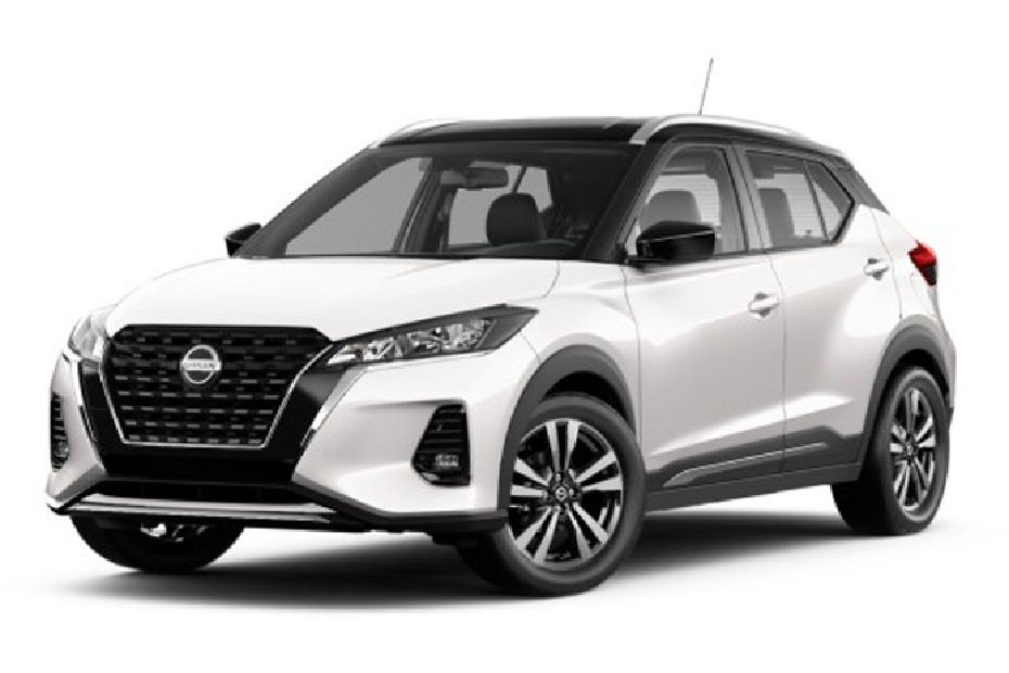Nissan Kicks (2022-2024) Aspen White With Super Black Nissan Kicks (2022-2024) Aspen White With Super Black