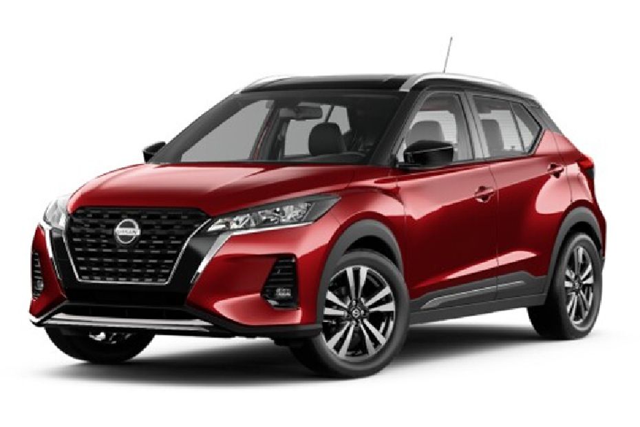 Nissan Kicks (2022-2024) Scarlet Red With Super Black Nissan Kicks (2022-2024) Scarlet Red With Super Black