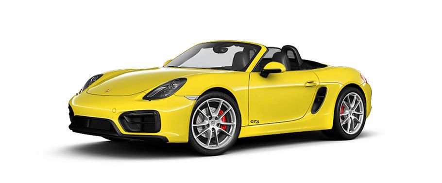 Porsche Boxster GTS Racing Yellow