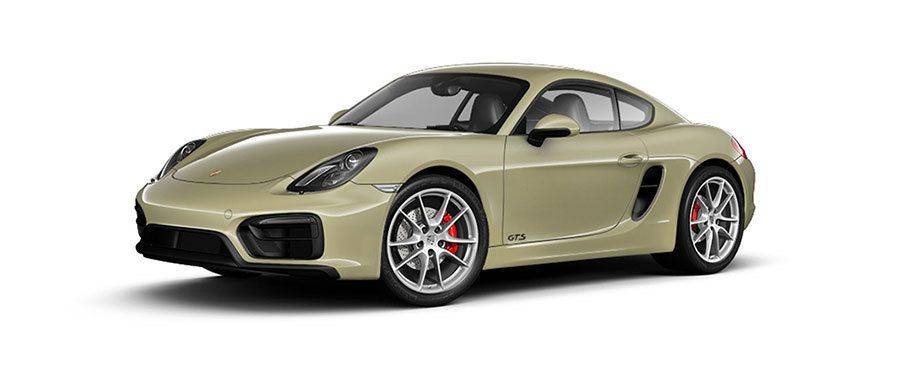 بورش Cayman GTS ذهب ليموني معدني بورش Cayman GTS ذهب ليموني معدني