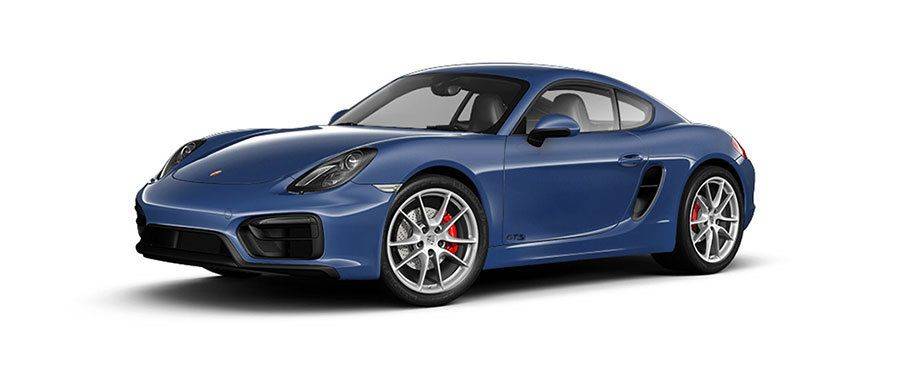 بورش Cayman GTS أزرق ياقوت معدني بورش Cayman GTS أزرق ياقوت معدني