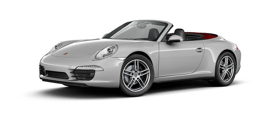 Porsche 911 Carrera 4 Cabriolet Gt Silver Metallic