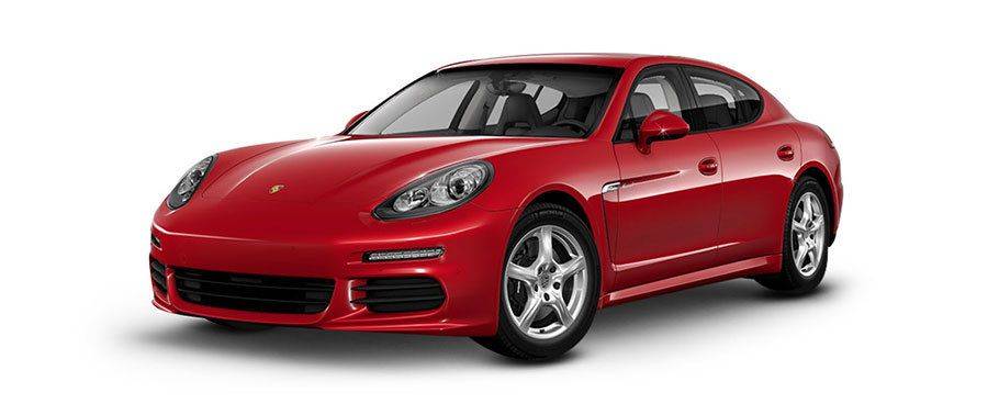 بورش Panamera Diesel أحمر كارمين بورش Panamera Diesel أحمر كارمين