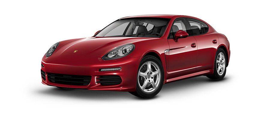 بورش Panamera Diesel أحمر ياقوت معدني بورش Panamera Diesel أحمر ياقوت معدني