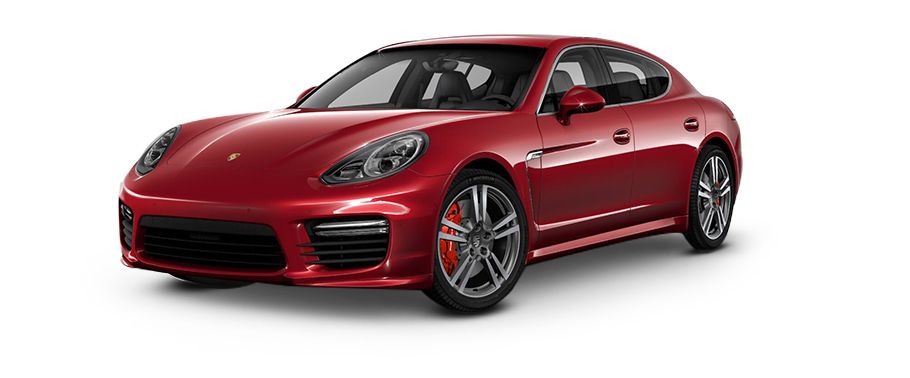 بورش Panamera Turbo أحمر ياقوت معدني بورش Panamera Turbo أحمر ياقوت معدني