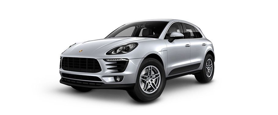 بورش Macan S Diesel فضة روديم معدنية بورش Macan S Diesel فضة روديم معدنية