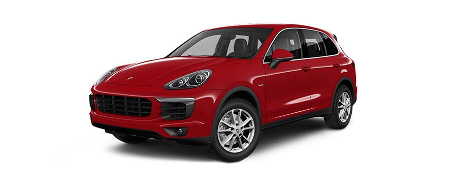 Porsche Cayenne S Diesel Carmine Red