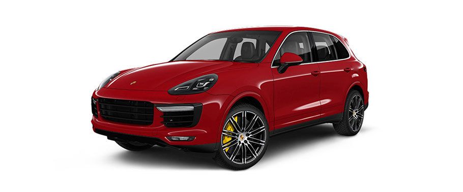 بورش Cayenne Turbo S أحمر كارمين بورش Cayenne Turbo S أحمر كارمين