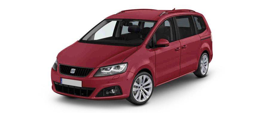 Seat ALHAMBRA Salsa Red Seat ALHAMBRA Salsa Red