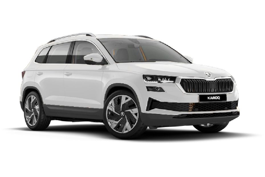 Skoda Karoq Moonlight White Skoda Karoq Moonlight White