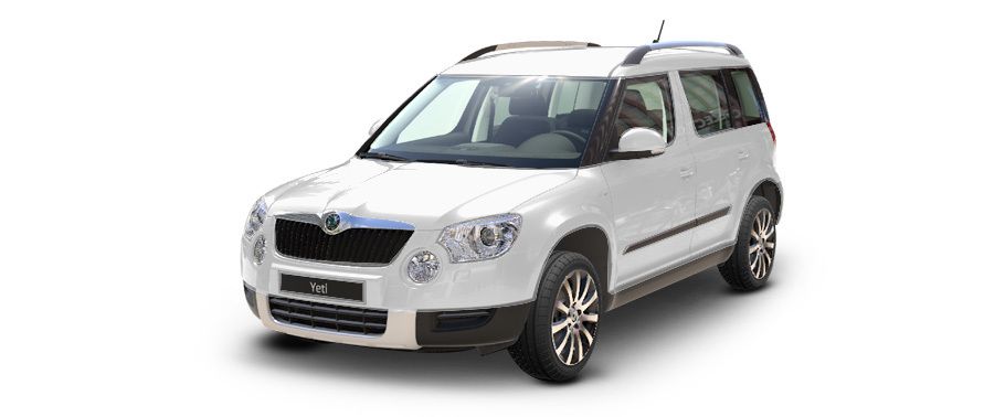 Skoda Yeti Moon White Metallic Skoda Yeti Moon White Metallic