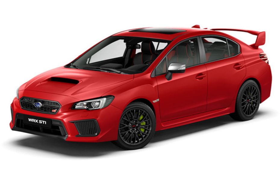 Subaru WRX STI Pure Red Subaru WRX STI Pure Red