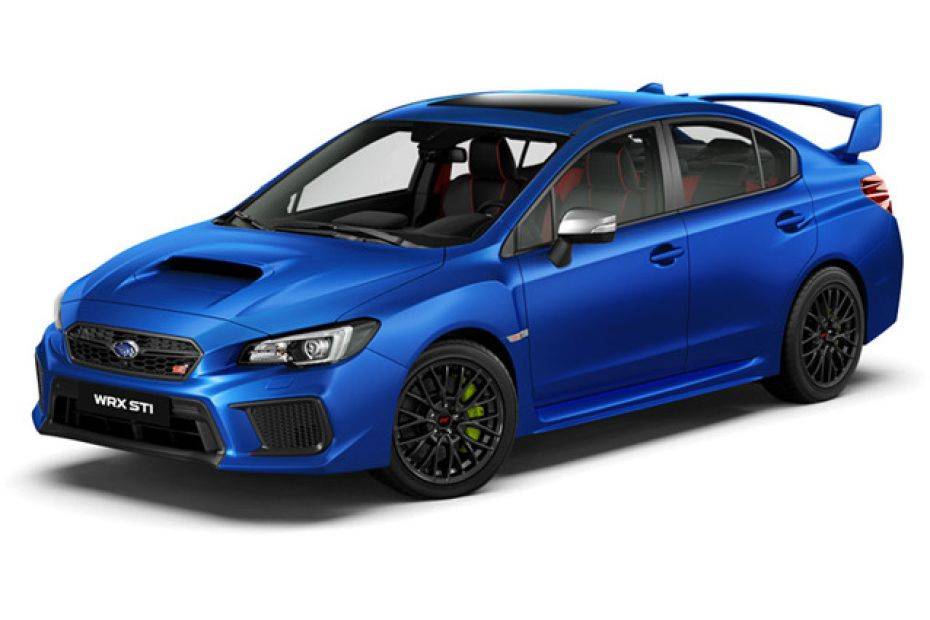 Subaru WRX STI Blue Pearl Metallilc Subaru WRX STI Blue Pearl Metallilc