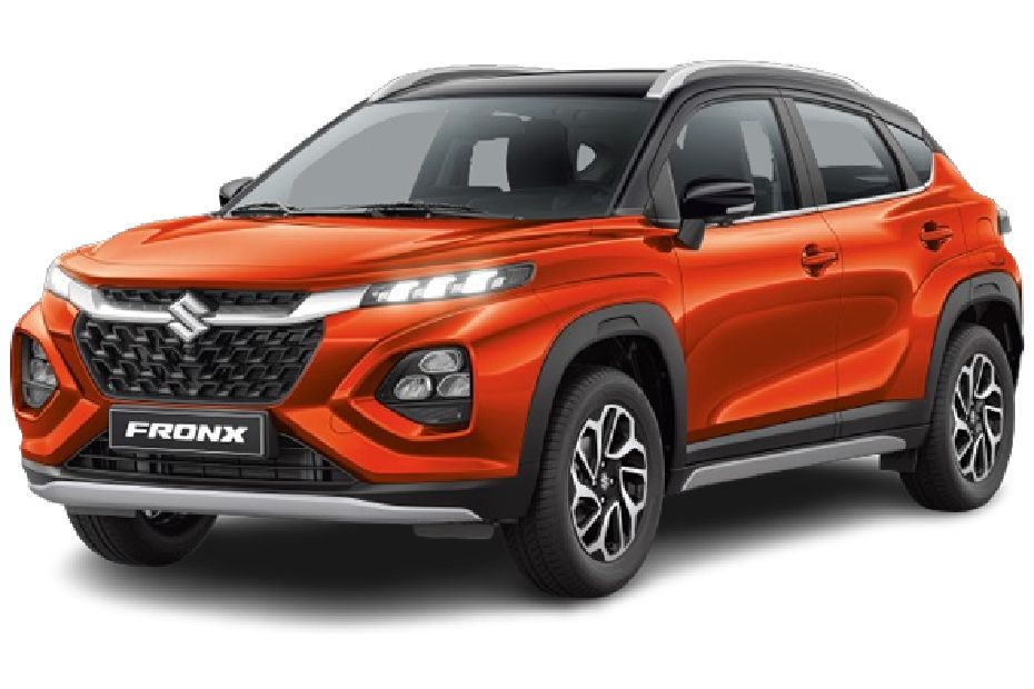 Suzuki Fronx Orange Flame Over Onyx Suzuki Fronx Orange Flame Over Onyx