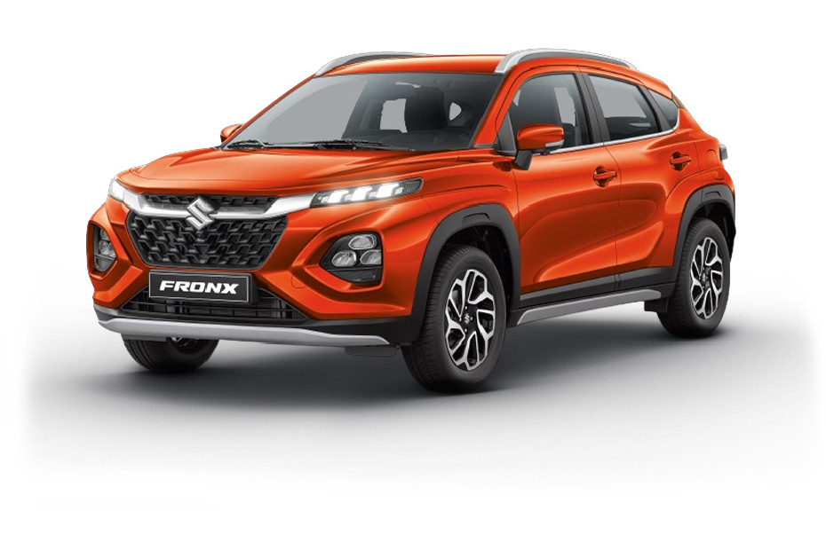 Suzuki Fronx Lucent Orange Pearl Metallic Suzuki Fronx Lucent Orange Pearl Metallic