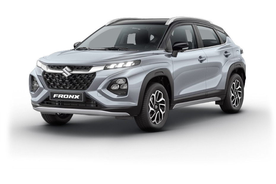 Suzuki Fronx Splendid Silver Pearl Metallic x Bluish Black Pearl Suzuki Fronx Splendid Silver Pearl Metallic x Bluish Black Pearl