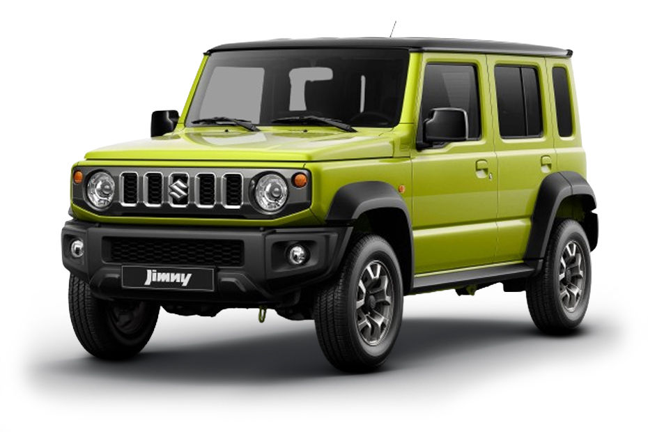 Suzuki Jimny 5 Door Kinetic Yellow Plus Bluish Black Pearl