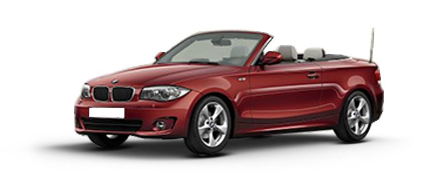 بي إم دبليو 1 Series Convertible أحمر فرميليون بي إم دبليو 1 Series Convertible أحمر فرميليون