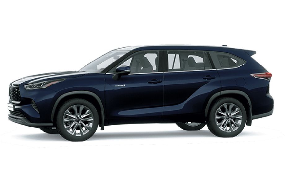 Toyota Highlander Dark Blue Metallic Toyota Highlander Dark Blue Metallic