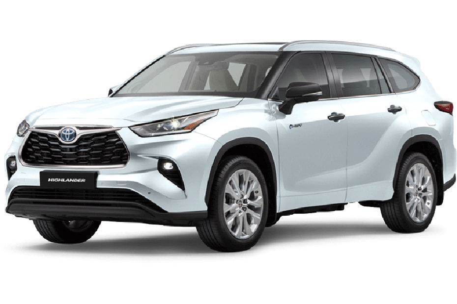 Toyota Highlander White Pearl