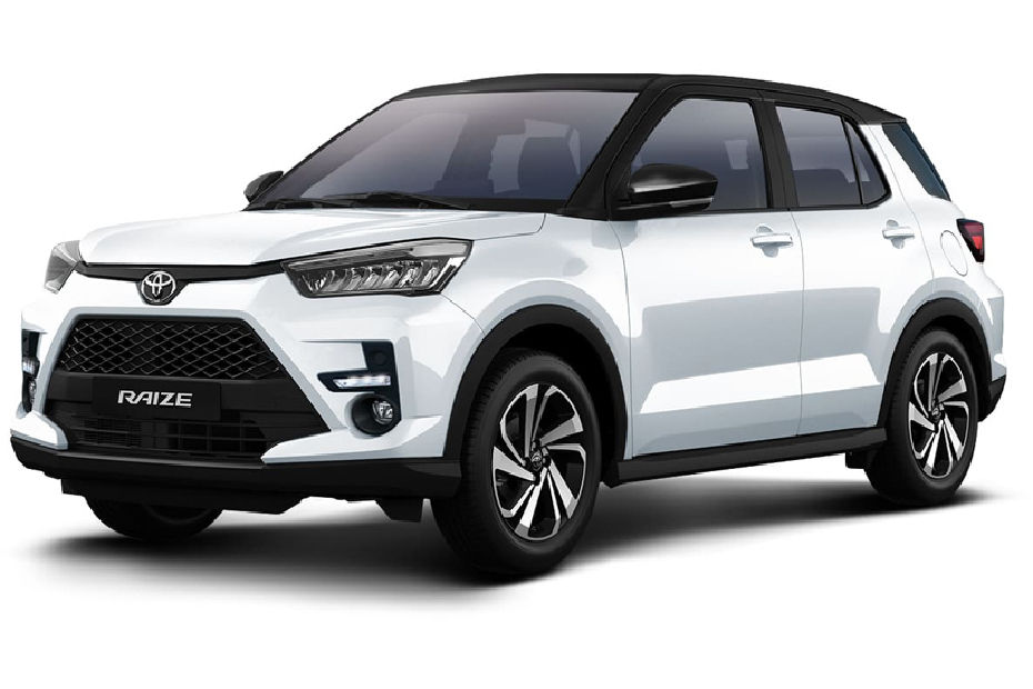 Toyota Raize White Pearl With Black Roof