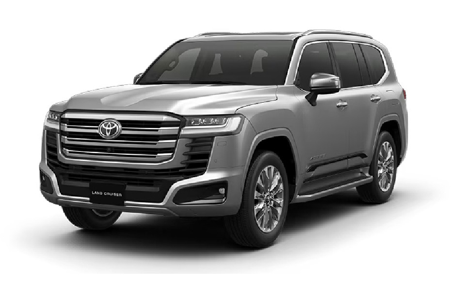 Toyota Land Cruiser Hybrid Silver Metallic Toyota Land Cruiser Hybrid Silver Metallic
