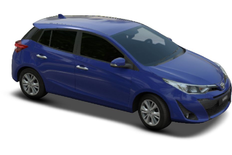Toyota Yaris Hatchback Dark Blue Mica Metallic Toyota Yaris Hatchback Dark Blue Mica Metallic