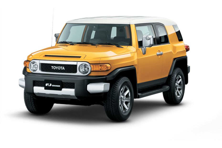 Toyota FJ Cruiser (2022-2023) Yellow Toyota FJ Cruiser (2022-2023) Yellow