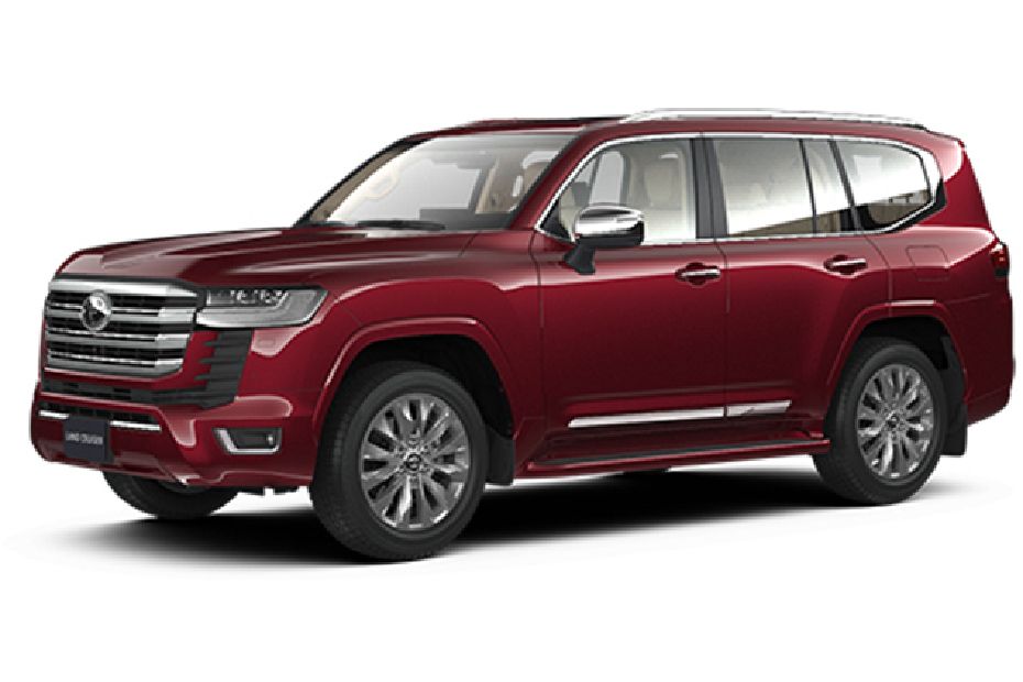 Toyota Land Cruiser Dark Red Toyota Land Cruiser Dark Red
