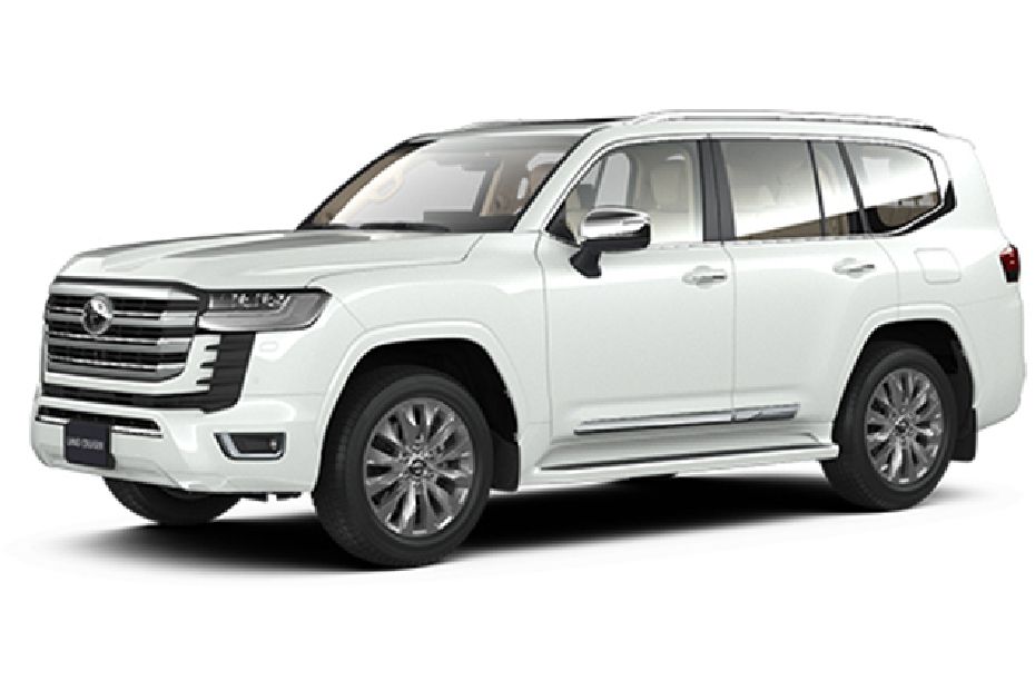 Toyota Land Cruiser Pearl White Toyota Land Cruiser Pearl White