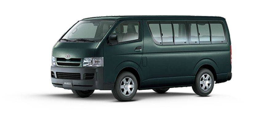 Toyota Hiace 3 Door PV Dark Green Mica Metallic Toyota Hiace 3 Door PV Dark Green Mica Metallic