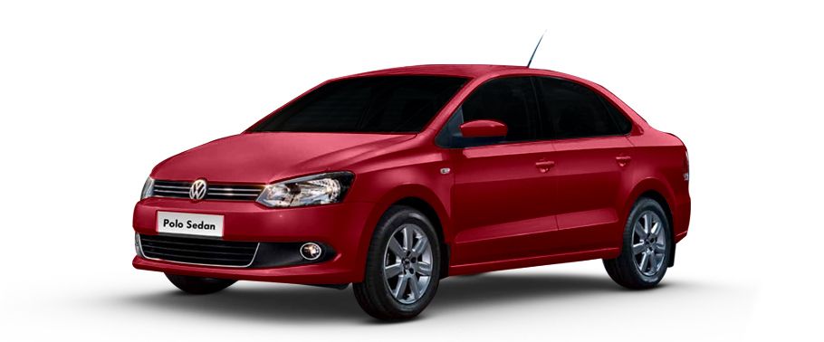 فلكس فاجن Polo Sedan أحمر وميض فلكس فاجن Polo Sedan أحمر وميض