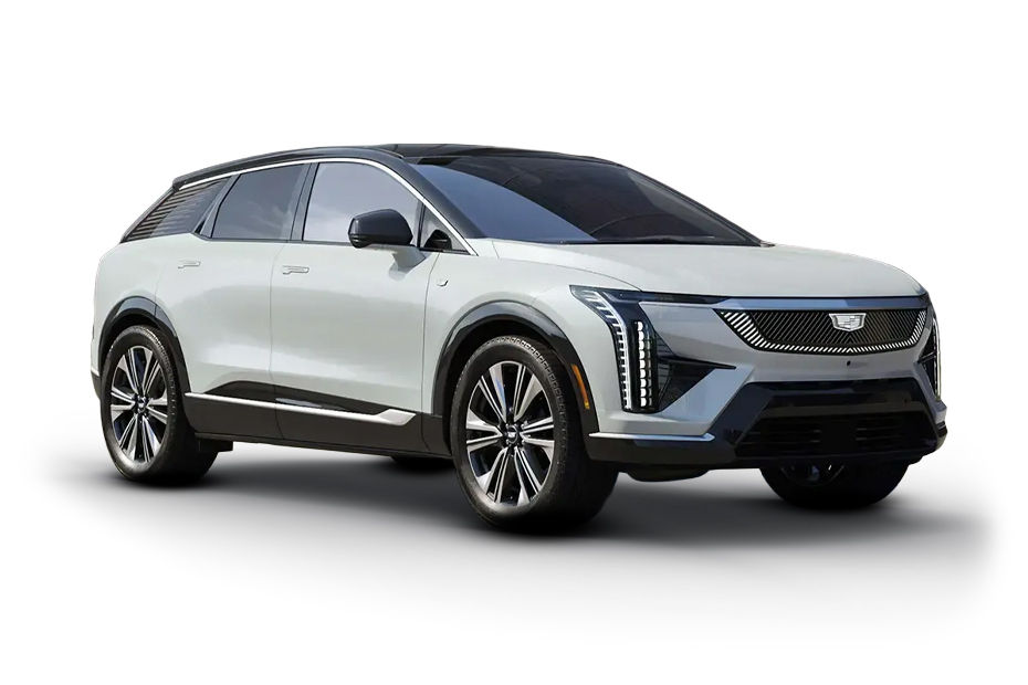 Cadillac Optiq Crystal White Tricoat With Black Roof