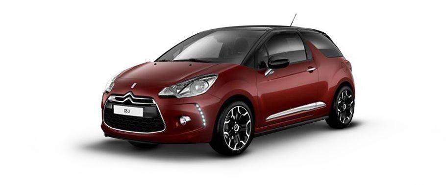 سيتروين DS 3 أحمر ياقوت