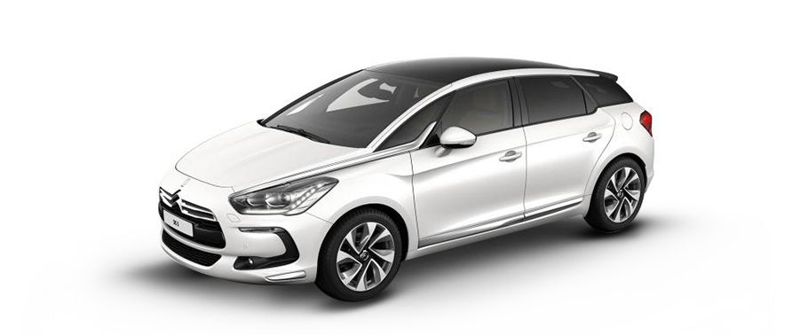 Citroen DS 5 White Pearlescent Citroen DS 5 White Pearlescent