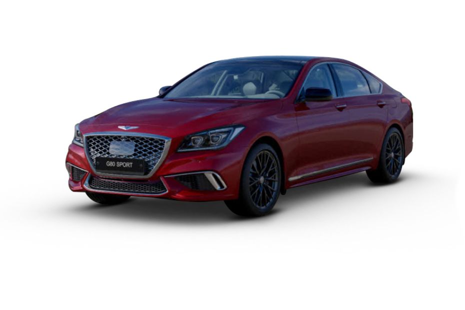 جينيسيس G80 SPORT أحمر متألق معدني جينيسيس G80 SPORT أحمر متألق معدني